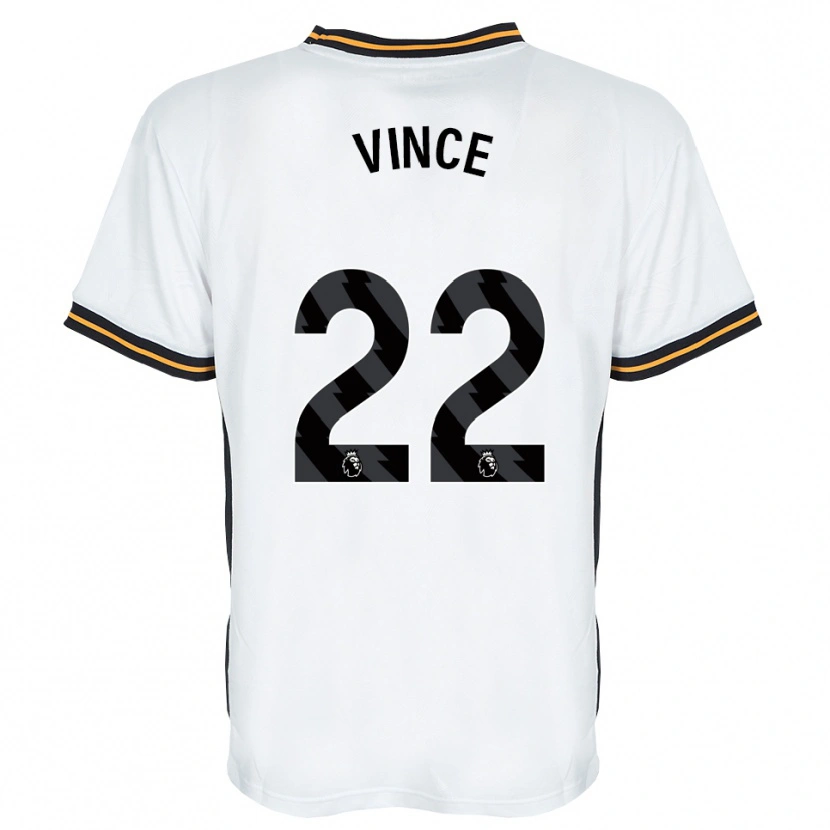 Danxen Mulher Camisola Anna Vince #22 Branco Laranja Preto Alternativa 2026/27 Camisa Brasil