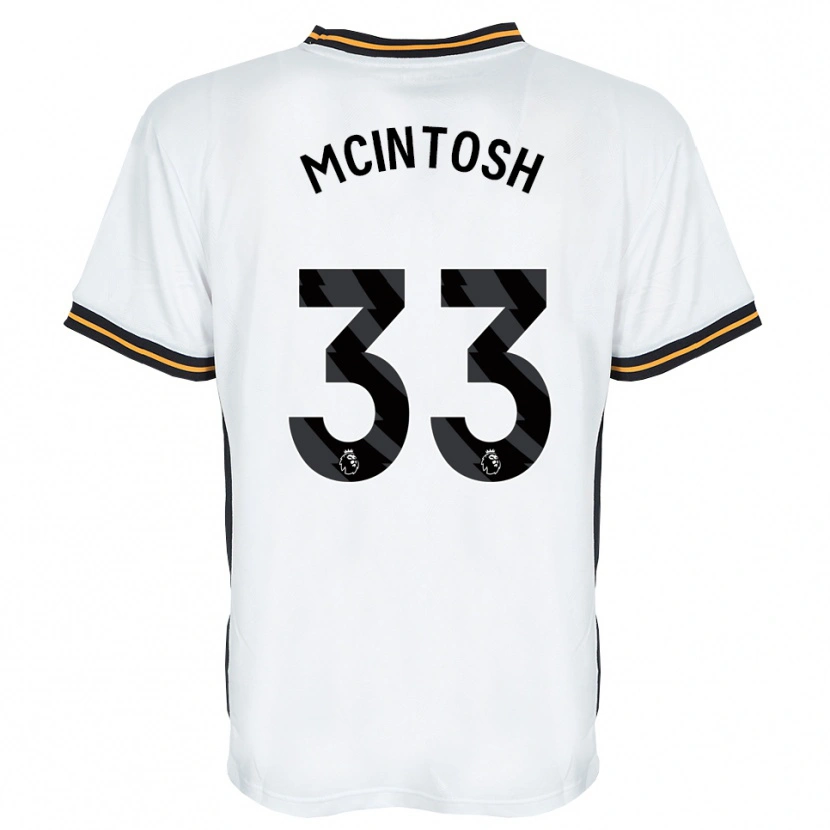 Danxen Mulher Camisola Lucy Mcintosh #33 Branco Laranja Preto Alternativa 2026/27 Camisa Brasil