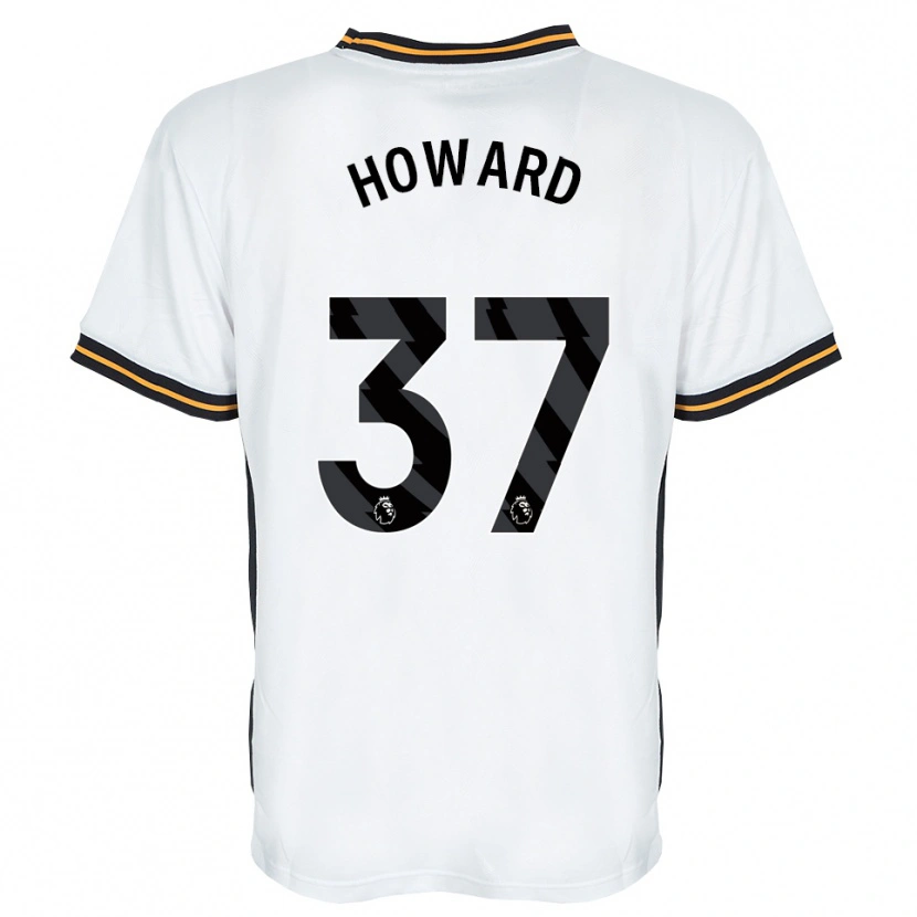 Danxen Mulher Camisola Scarlet Howard #37 Branco Laranja Preto Alternativa 2026/27 Camisa Brasil