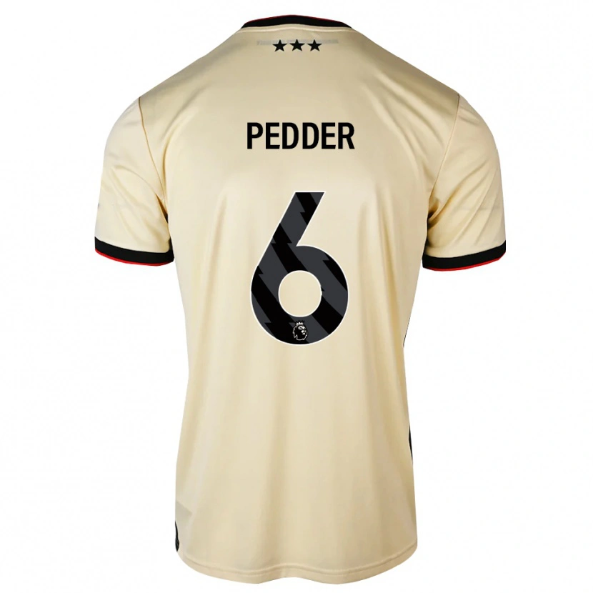 Danxen Mulher Camisola Indiana Pedder #6 Chiffon De Limão Preto Vermelho Alternativa 2026/27 Camisa Brasil