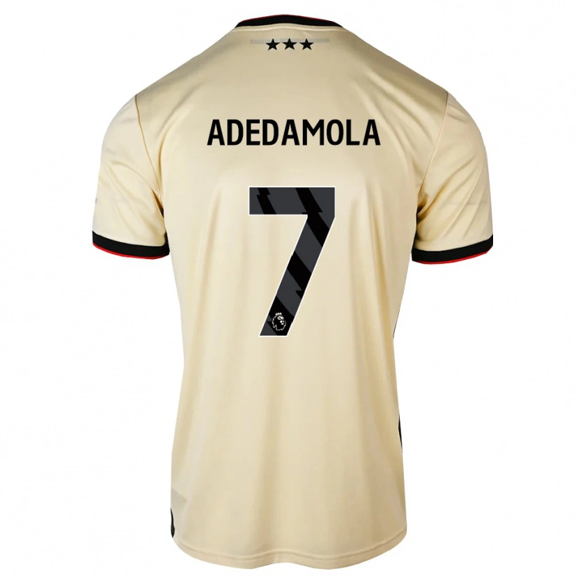 Danxen Mulher Camisola Joel Adedamola #7 Chiffon De Limão Preto Vermelho Alternativa 2026/27 Camisa Brasil