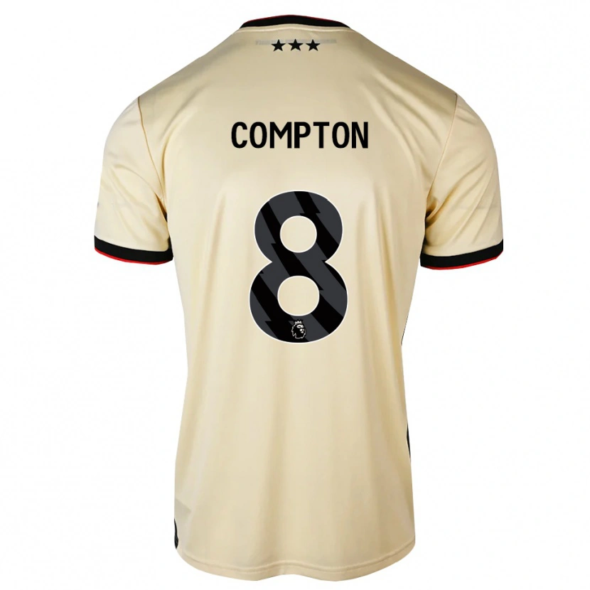 Danxen Mulher Camisola Charlie Compton #8 Chiffon De Limão Preto Vermelho Alternativa 2026/27 Camisa Brasil