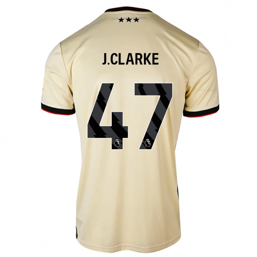 Danxen Mulher Camisola Jack Clarke #47 Chiffon De Limão Preto Vermelho Alternativa 2026/27 Camisa Brasil