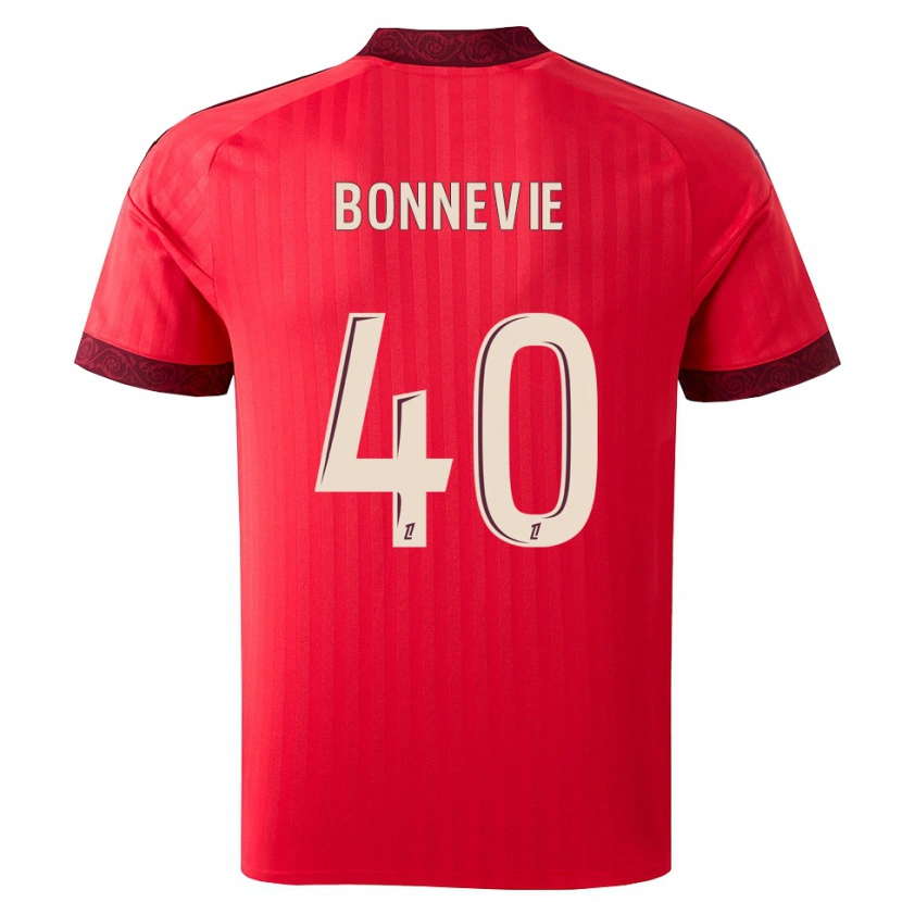 Danxen Mulher Camisola Kayne Bonnevie #40 Borgonha Vermelho Branco Alternativa 2026/27 Camisa Brasil