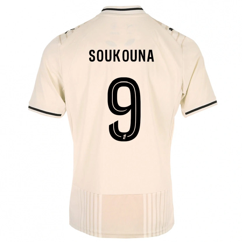 Danxen Mulher Camisola Idrissa Soukouna #9 Renda Preta Branco Antigo Alternativa 2026/27 Camisa Brasil