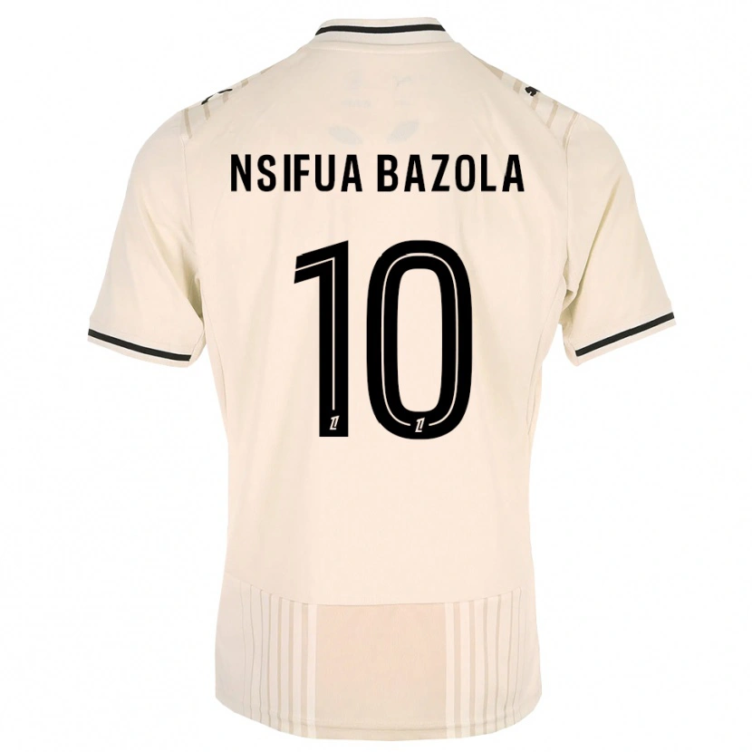 Danxen Mulher Camisola Preston Nsifua Bazola #10 Renda Preta Branco Antigo Alternativa 2026/27 Camisa Brasil