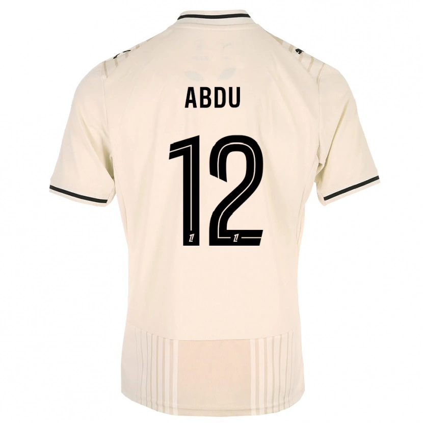 Danxen Mulher Camisola Abdu Conté #12 Renda Preta Branco Antigo Alternativa 2026/27 Camisa Brasil