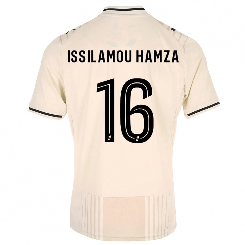 Danxen Mulher Camisola Fayyad Issilamou Hamza #16 Renda Preta Branco Antigo Alternativa 2026/27 Camisa Brasil