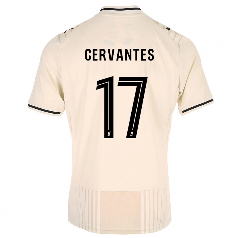 Danxen Mulher Camisola Noa Cervantes #17 Renda Preta Branco Antigo Alternativa 2026/27 Camisa Brasil