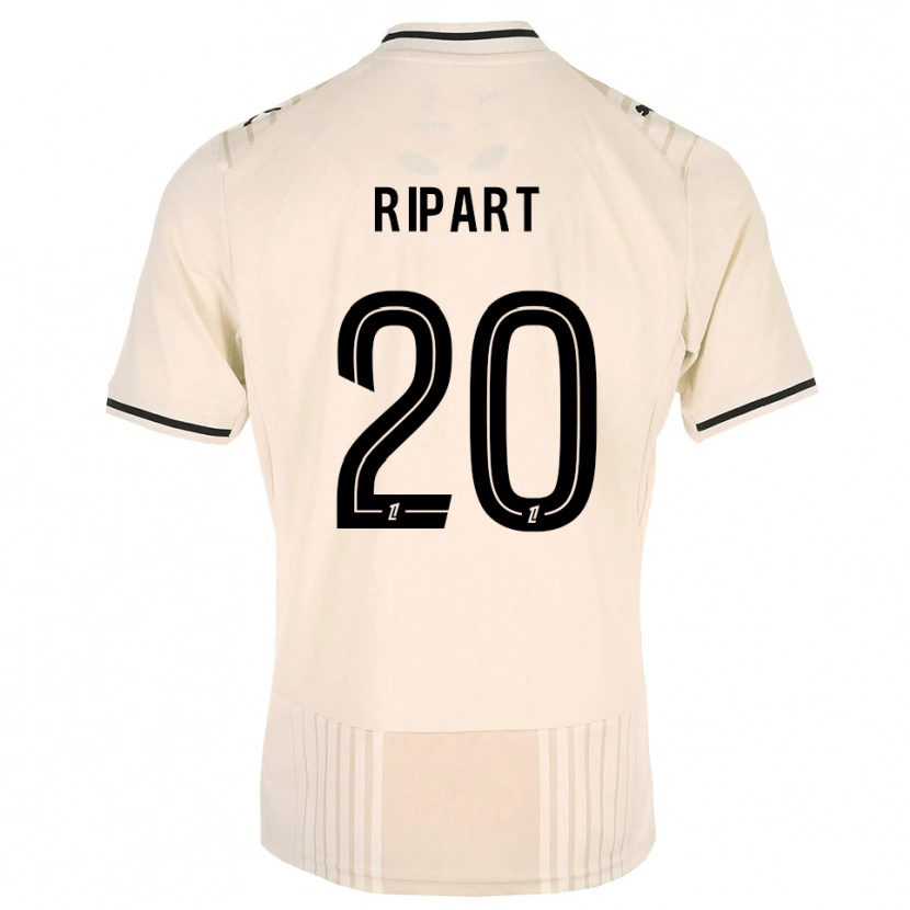 Danxen Mulher Camisola Renaud Ripart #20 Renda Preta Branco Antigo Alternativa 2026/27 Camisa Brasil