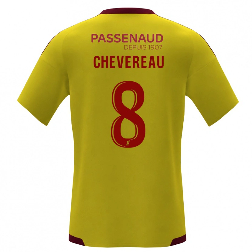 Danxen Mulher Camisola Arthur Chevereau #8 Amarelo Vermelho Verde Alternativa 2026/27 Camisa Brasil
