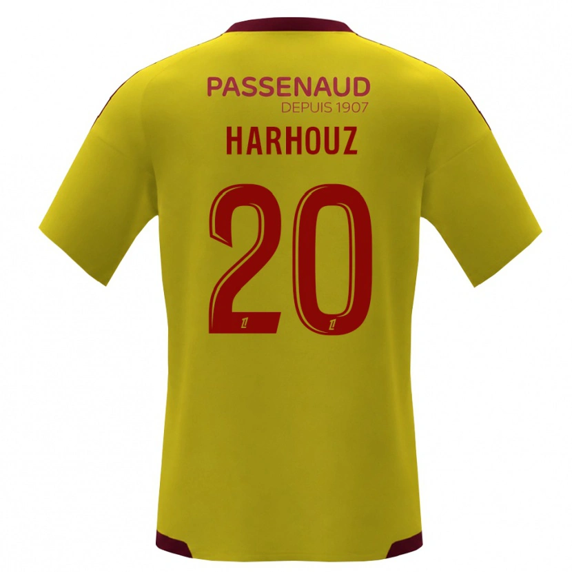 Danxen Mulher Camisola William Harhouz #20 Amarelo Vermelho Verde Alternativa 2026/27 Camisa Brasil