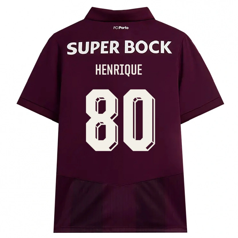 Danxen Mulher Camisola Kaio Henrique #80 Borgonha Branco Alternativa 2026/27 Camisa Brasil