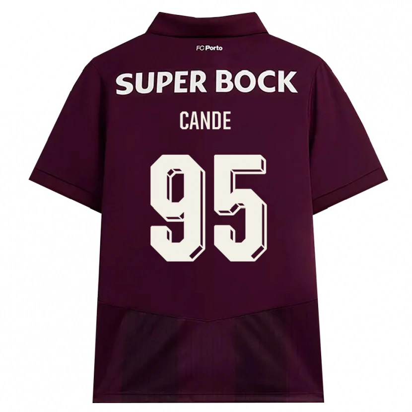 Danxen Mulher Camisola Anhá Cande #95 Borgonha Branco Alternativa 2026/27 Camisa Brasil