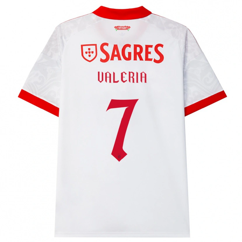 Danxen Mulher Camisola Valeria #7 Branco Vermelho Amarelo Alternativa 2026/27 Camisa Brasil