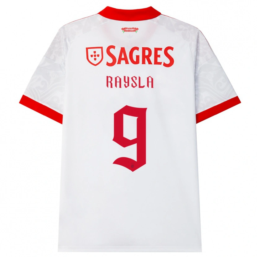 Danxen Mulher Camisola Nycole Raysla #9 Branco Vermelho Amarelo Alternativa 2026/27 Camisa Brasil