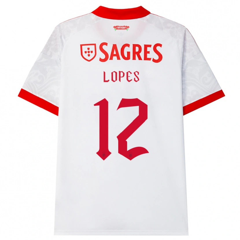 Danxen Mulher Camisola Leonardo Lopes #12 Branco Vermelho Amarelo Alternativa 2026/27 Camisa Brasil