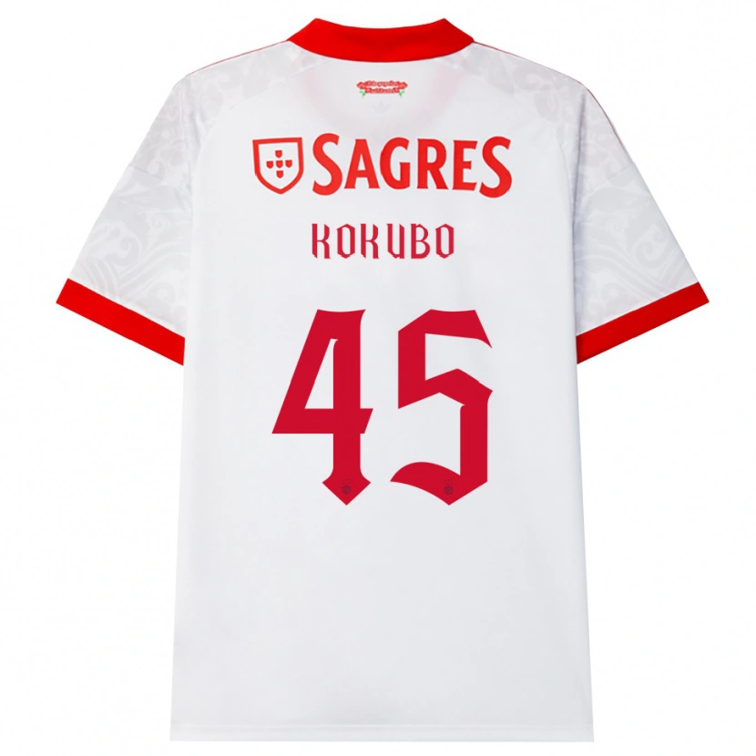 Danxen Mulher Camisola Leo Kokubo #45 Branco Vermelho Amarelo Alternativa 2026/27 Camisa Brasil