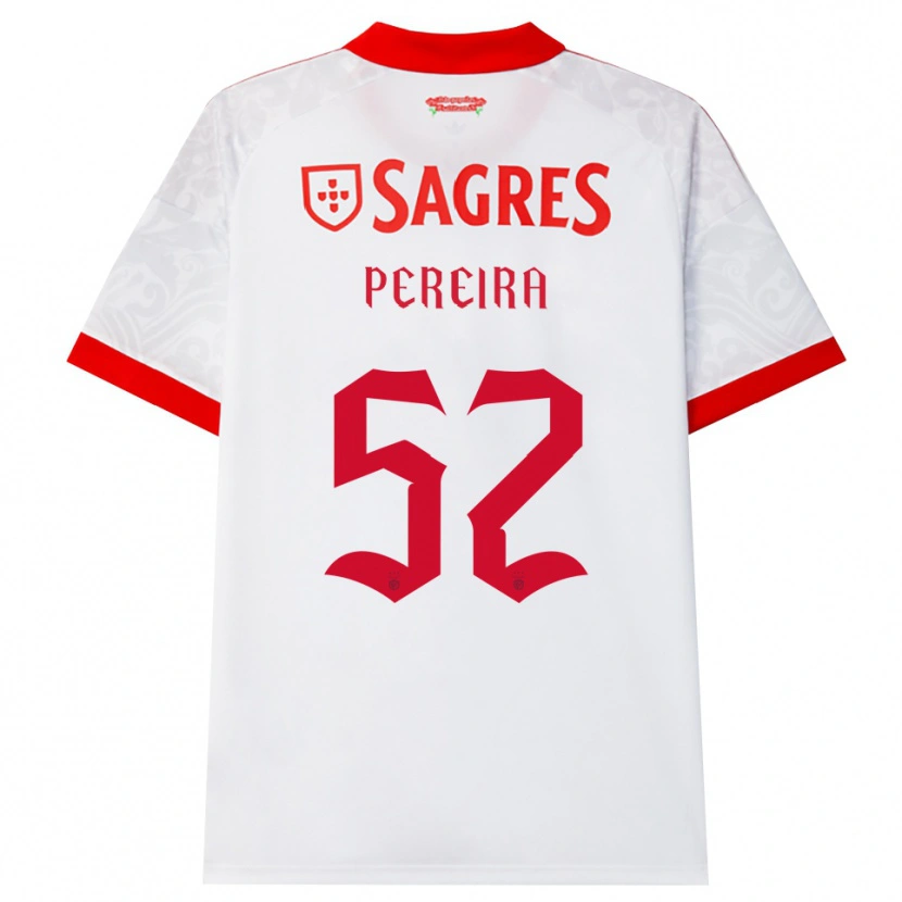 Danxen Mulher Camisola Henrique Pereira #52 Branco Vermelho Amarelo Alternativa 2026/27 Camisa Brasil