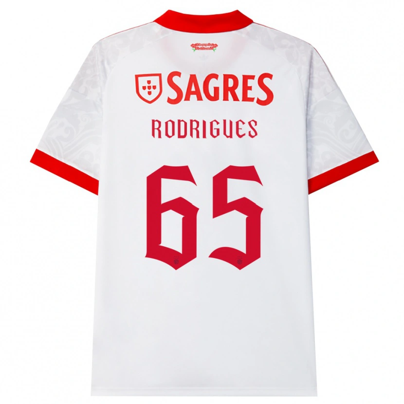 Danxen Mulher Camisola Rafael Rodrigues #65 Branco Vermelho Amarelo Alternativa 2026/27 Camisa Brasil