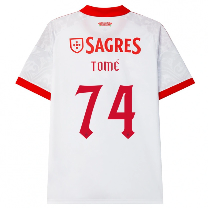 Danxen Mulher Camisola Olivio Tomé #74 Branco Vermelho Amarelo Alternativa 2026/27 Camisa Brasil