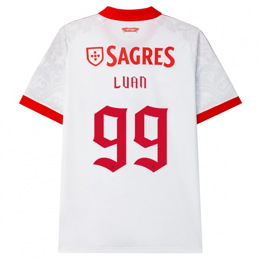 Danxen Mulher Camisola Luan #99 Branco Vermelho Amarelo Alternativa 2026/27 Camisa Brasil