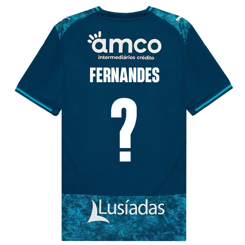 Danxen Mulher Camisola Martim Fernandes #0 Darkslategray Mediumturquoise Alternativa 2026/27 Camisa Brasil