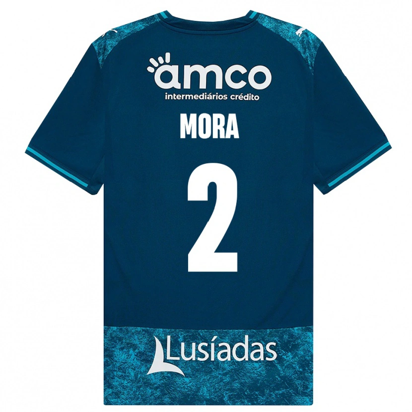 Danxen Mulher Camisola Ziad Mora #2 Darkslategray Mediumturquoise Alternativa 2026/27 Camisa Brasil