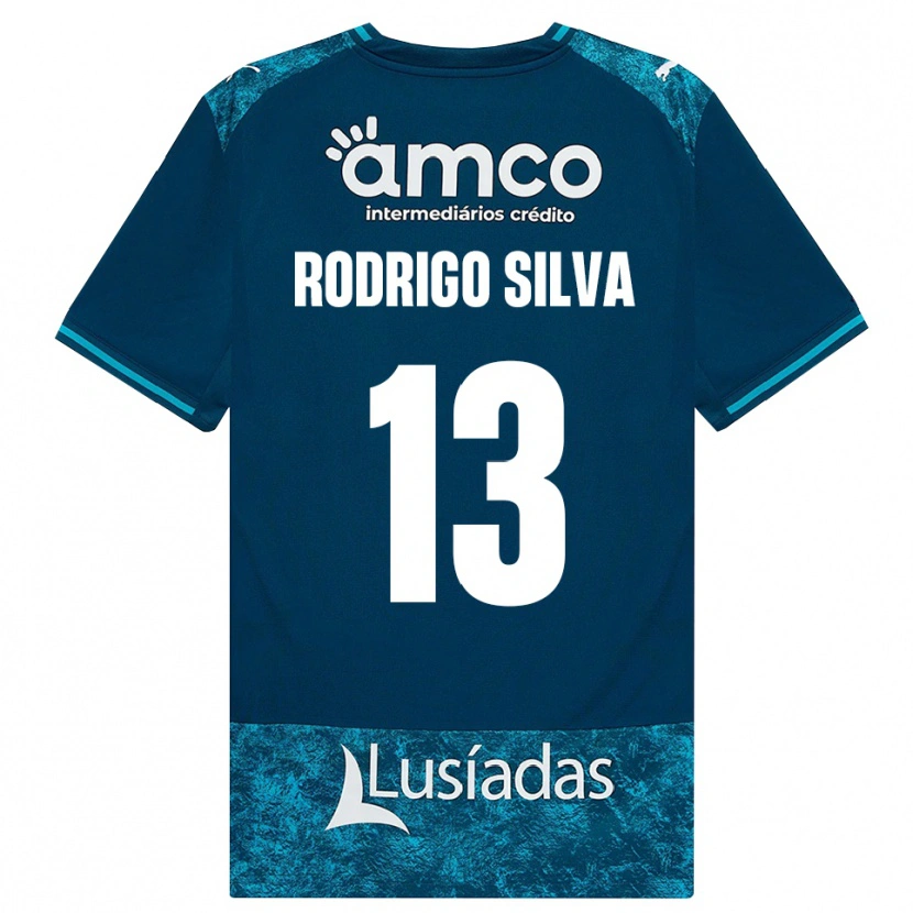 Danxen Mulher Camisola Rodrigo Silva #13 Darkslategray Mediumturquoise Alternativa 2026/27 Camisa Brasil