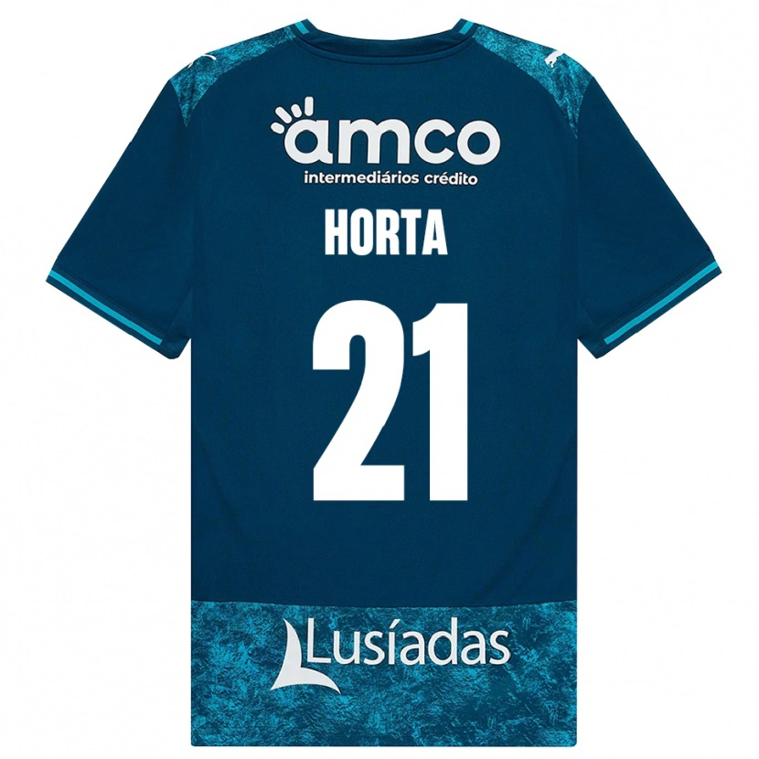 Danxen Mulher Camisola Ricardo Horta #21 Darkslategray Mediumturquoise Alternativa 2026/27 Camisa Brasil