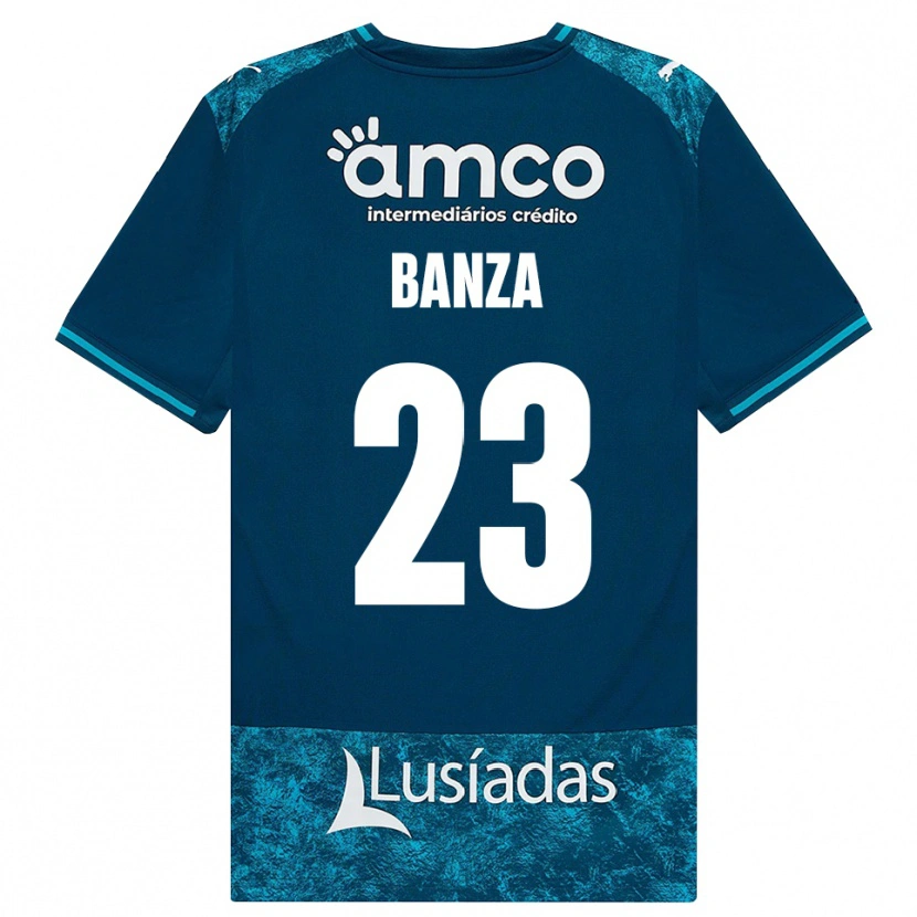 Danxen Mulher Camisola Simon Banza #23 Darkslategray Mediumturquoise Alternativa 2026/27 Camisa Brasil