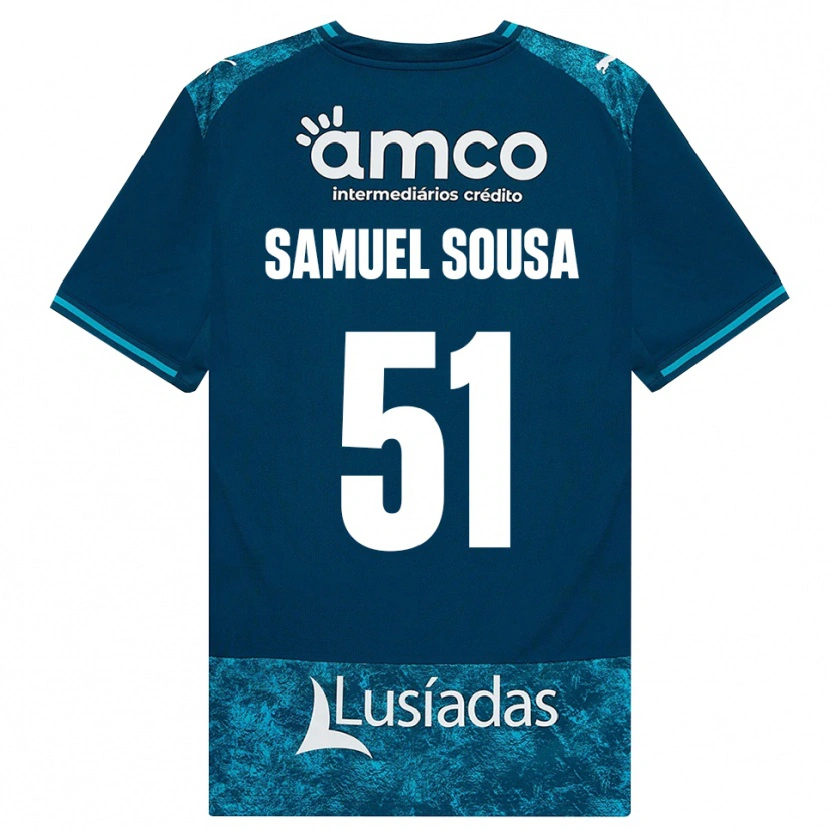 Danxen Mulher Camisola Samuel Sousa #51 Darkslategray Mediumturquoise Alternativa 2026/27 Camisa Brasil