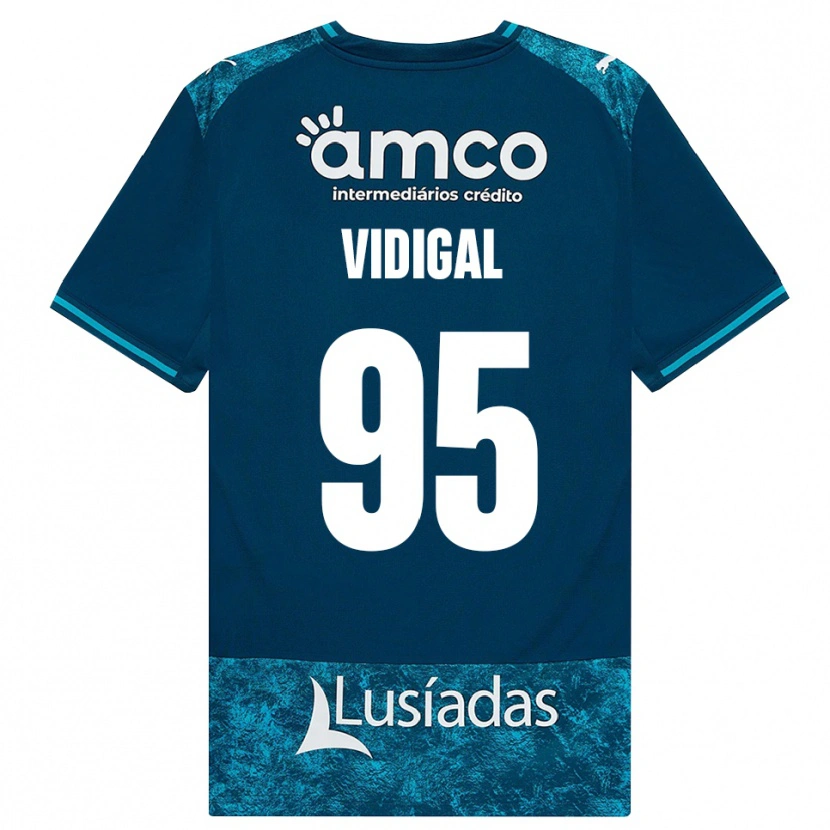 Danxen Mulher Camisola Sandro Vidigal #95 Darkslategray Mediumturquoise Alternativa 2026/27 Camisa Brasil