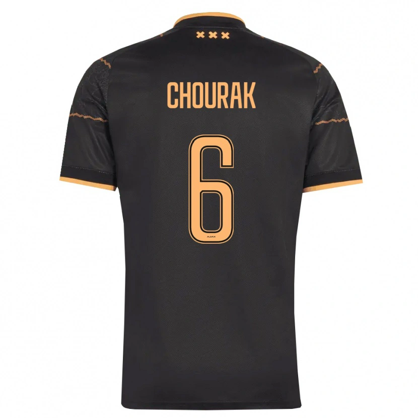 Danxen Mulher Camisola Nassef Chourak #6 Preto Laranja Alternativa 2026/27 Camisa Brasil