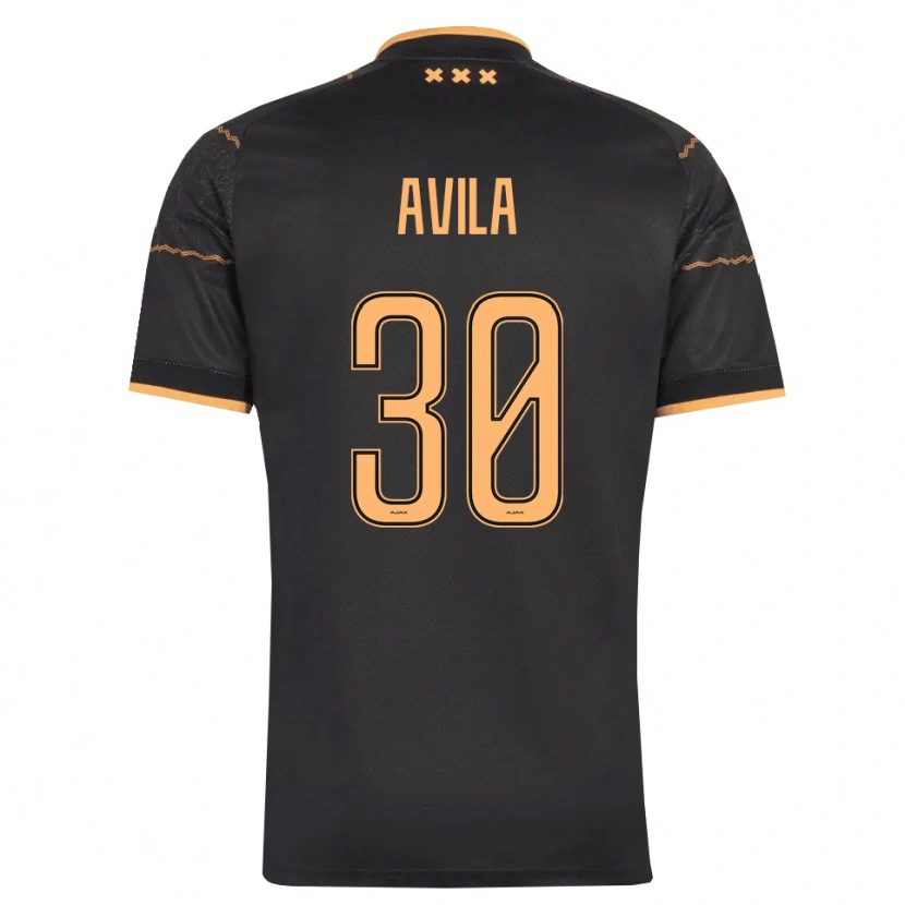Danxen Mulher Camisola Gastón Ávila #30 Preto Laranja Alternativa 2026/27 Camisa Brasil