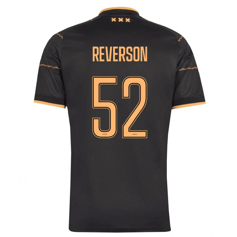 Danxen Mulher Camisola Paul Reverson #52 Preto Laranja Alternativa 2026/27 Camisa Brasil