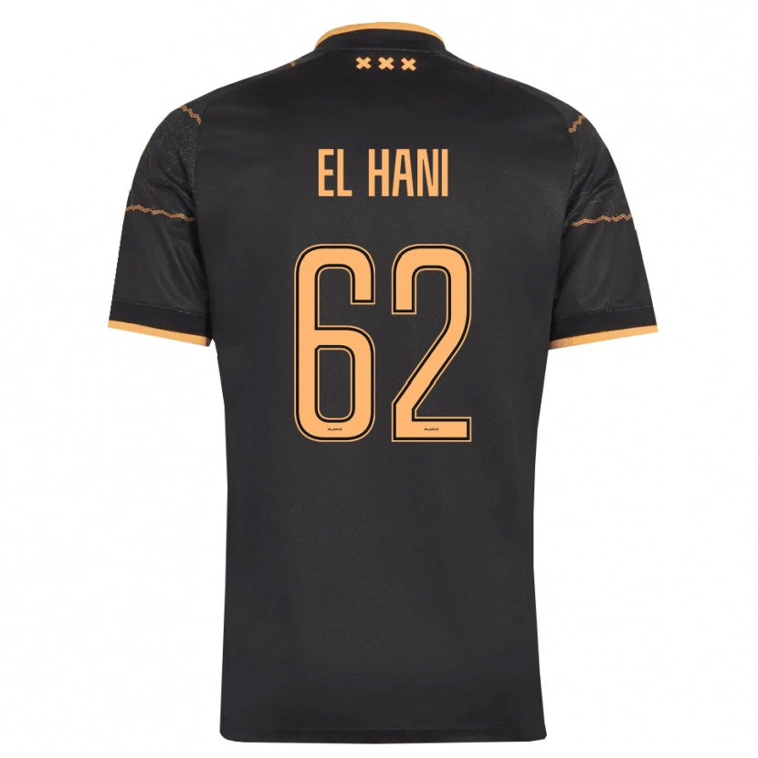 Danxen Mulher Camisola Aymean El Hani #62 Preto Laranja Alternativa 2026/27 Camisa Brasil