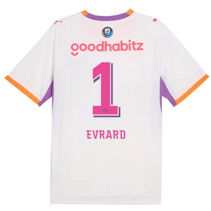 Danxen Mulher Camisola Nicky Evrard #1 Branco Roxo Laranja Alternativa 2026/27 Camisa Brasil