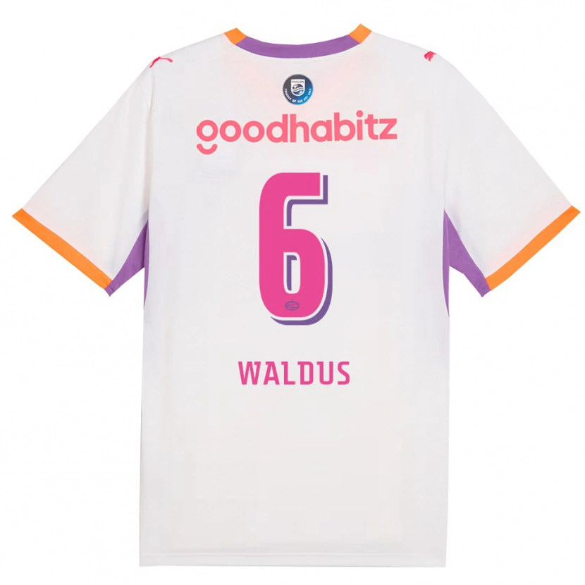 Danxen Mulher Camisola Maruschka Waldus #6 Branco Roxo Laranja Alternativa 2026/27 Camisa Brasil