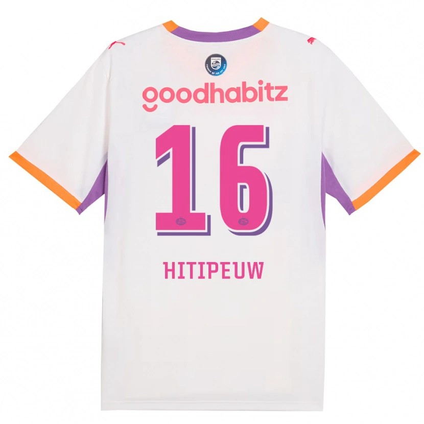 Danxen Mulher Camisola Thaliro Hitipeuw #16 Branco Roxo Laranja Alternativa 2026/27 Camisa Brasil