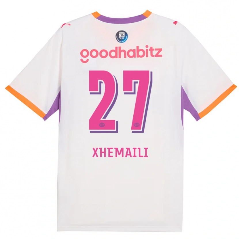 Danxen Mulher Camisola Riola Xhemaili #27 Branco Roxo Laranja Alternativa 2026/27 Camisa Brasil