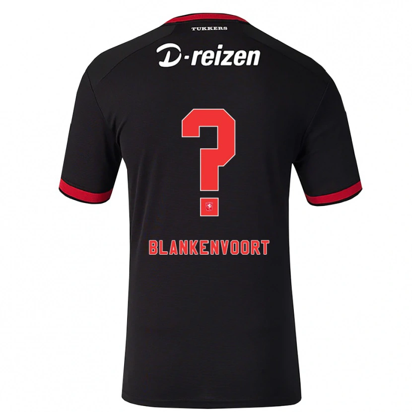 Danxen Mulher Camisola Rens Blankenvoort #0 Vermelho Branco Preto Alternativa 2026/27 Camisa Brasil