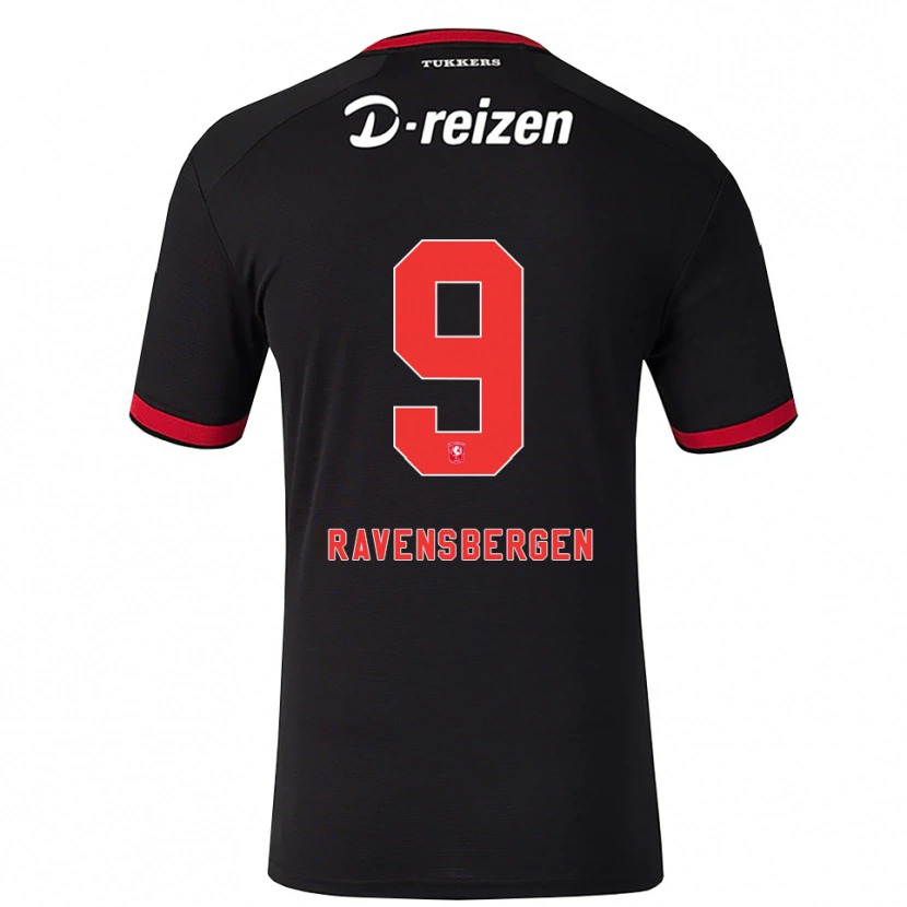 Danxen Mulher Camisola Jaimy Ravensbergen #9 Vermelho Branco Preto Alternativa 2026/27 Camisa Brasil