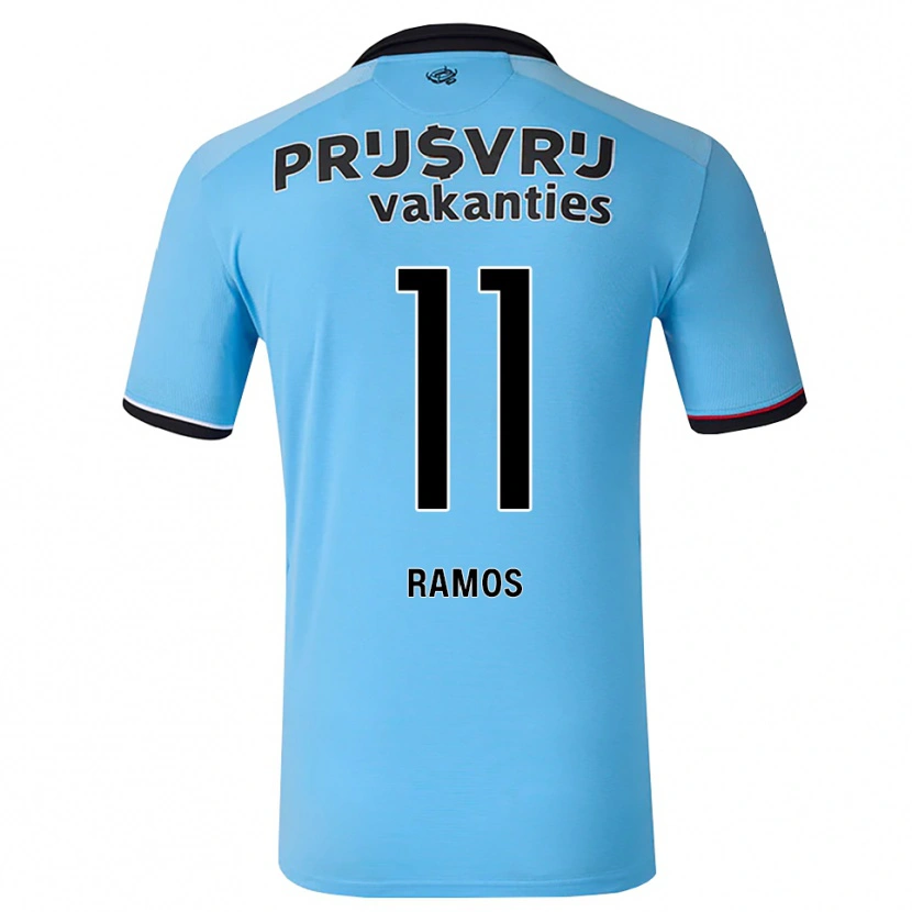 Danxen Mulher Camisola Dimayro Ramos #11 Deepskyblue Preto Vermelho Alternativa 2026/27 Camisa Brasil