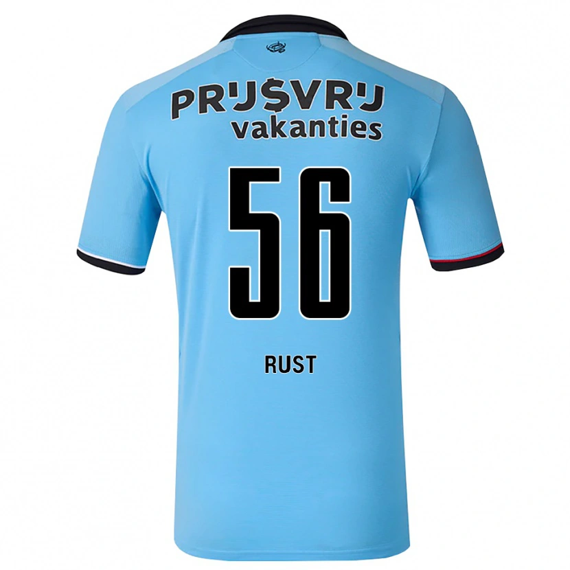 Danxen Mulher Camisola Fabiano Rust #56 Deepskyblue Preto Vermelho Alternativa 2026/27 Camisa Brasil
