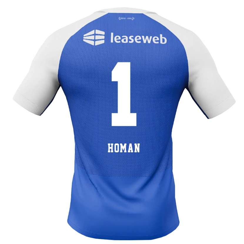 Danxen Mulher Camisola Nick Homan #1 Dodgerblue Vermelho Branco Alternativa 2026/27 Camisa Brasil