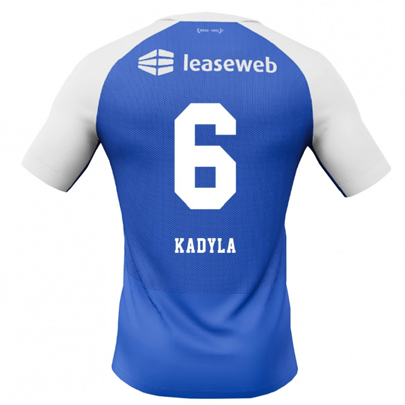 Danxen Mulher Camisola Milo Kadyla #6 Dodgerblue Vermelho Branco Alternativa 2026/27 Camisa Brasil