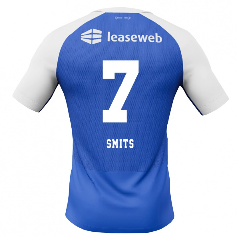 Danxen Mulher Camisola Anthony Smits #7 Dodgerblue Vermelho Branco Alternativa 2026/27 Camisa Brasil