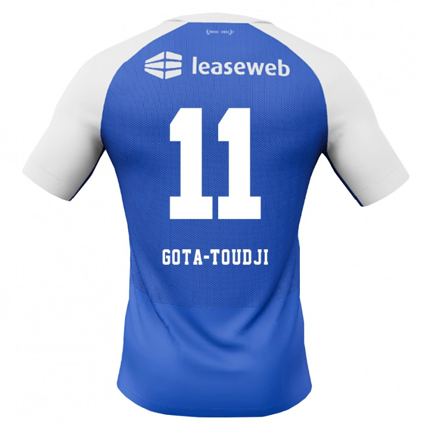Danxen Mulher Camisola Mawulom Gota-Toudji #11 Dodgerblue Vermelho Branco Alternativa 2026/27 Camisa Brasil