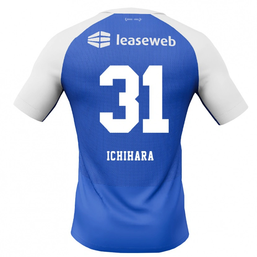 Danxen Mulher Camisola Rion Ichihara #31 Dodgerblue Vermelho Branco Alternativa 2026/27 Camisa Brasil